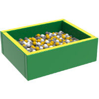 Сухой бассейн для детей прямоугольный 120х100 см HOP-HOP